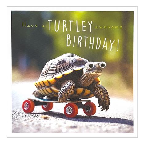 Turtley Awesome Birthday Card £2.09
